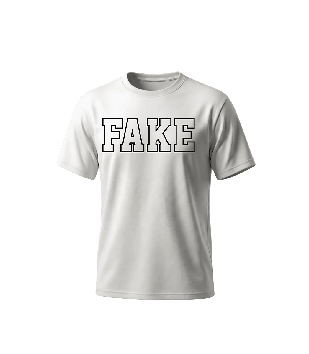 Forest Anthem Tee — front view, FakeSmile streetwear